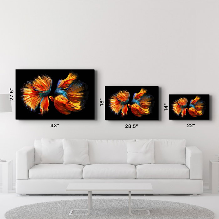 Wallity Pintura Decorativa de Vidrio Templado Multicolor 70 x 110 cm